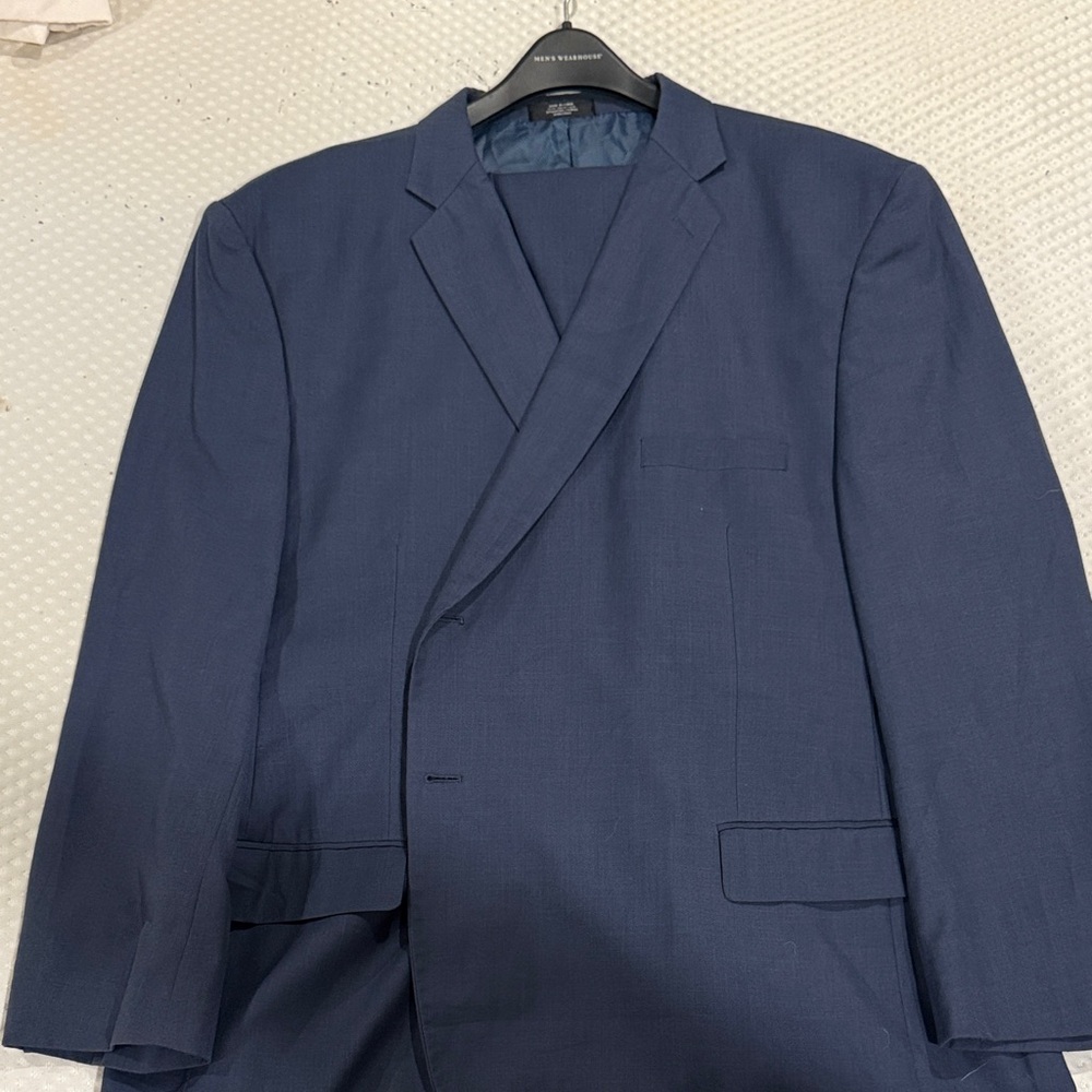 Pronto Uomo Navy Blue Suit Jacket